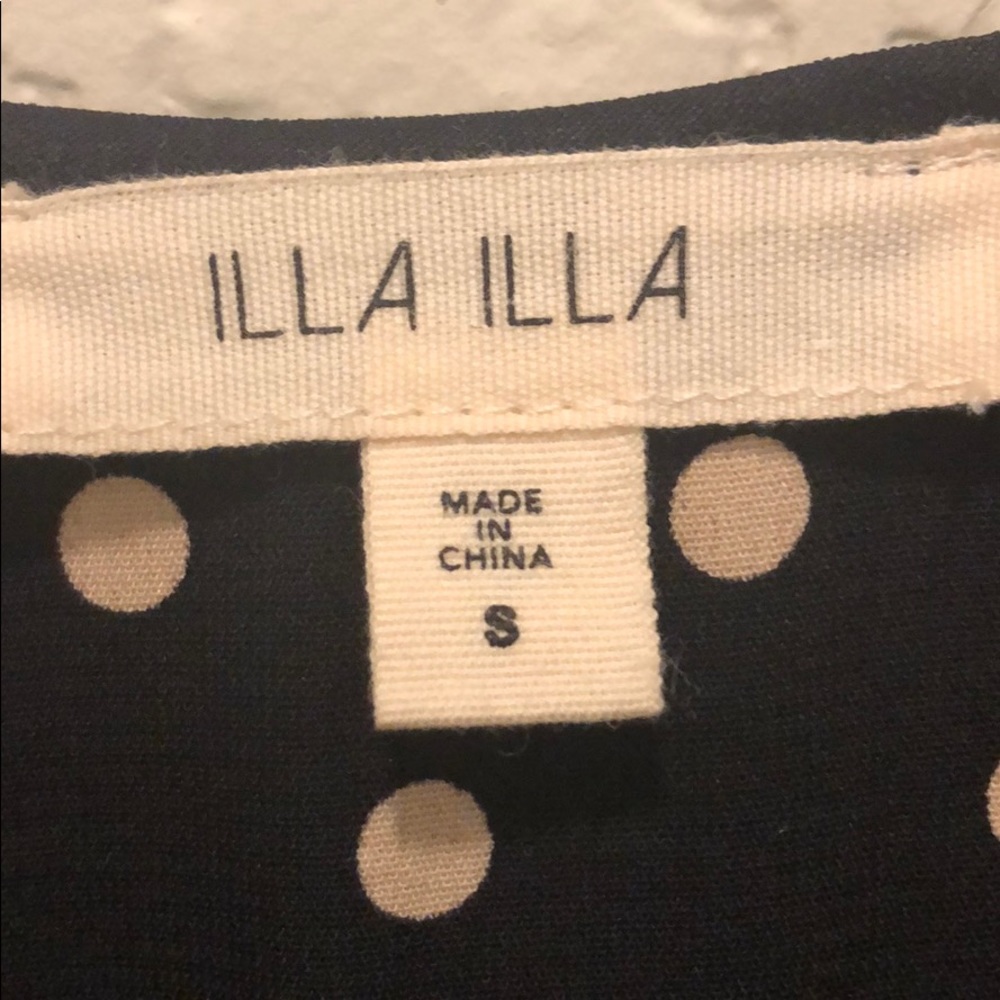 Black Cold Shoulder Polka Dot Romper - Picture 5 of 6